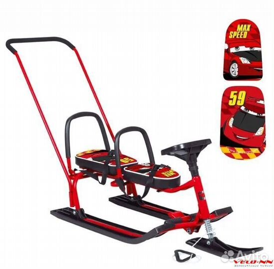 Снегокат Барс 505 snowkat twins baby push