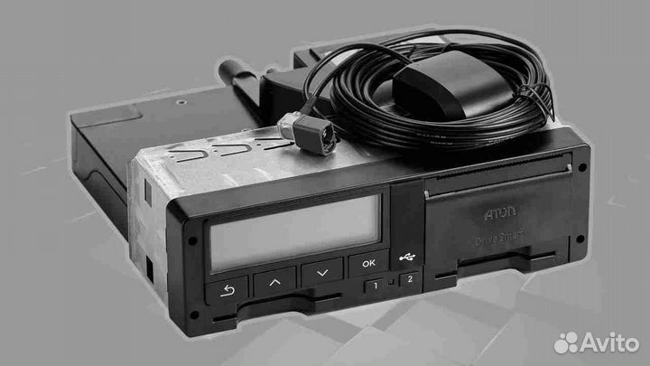 Автомобильный тахограф Atol.С установкой