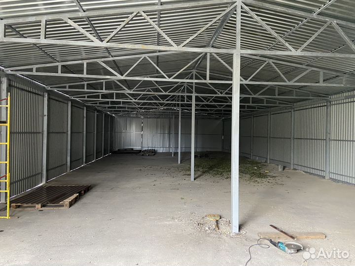 Строительство ангаров под ключ
