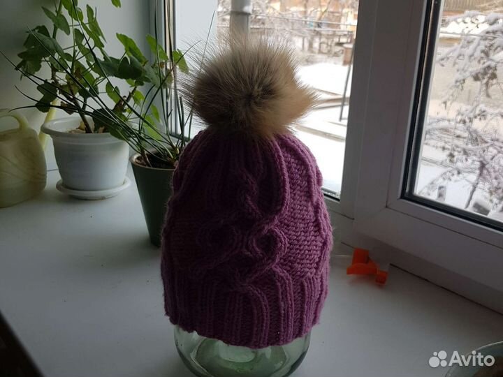 Шапка вязаная