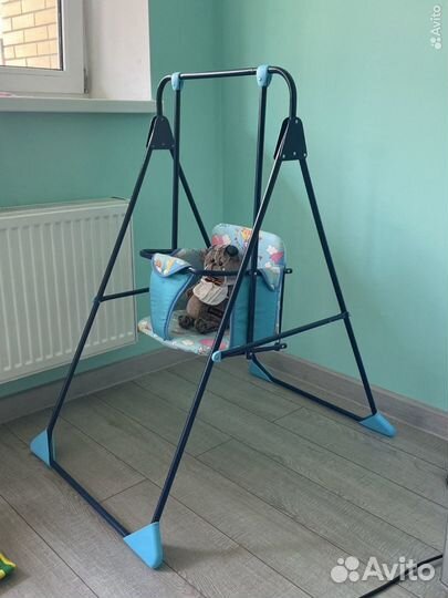Детские качели напольные