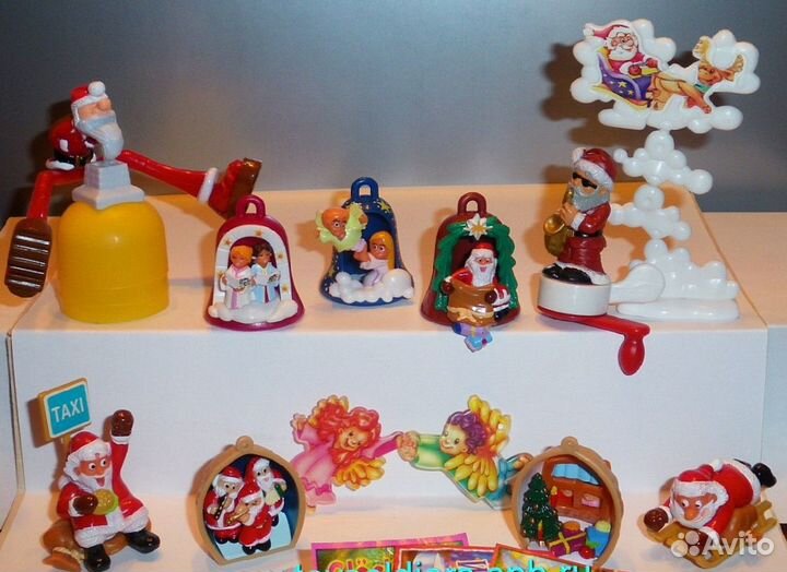 Weihnachten Новый год серии киндер