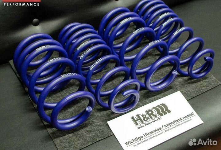 H&R Eibach Merwede усиленные пружины с занижением