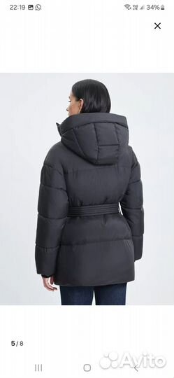 Пуховик зимний женский 42 44 черный