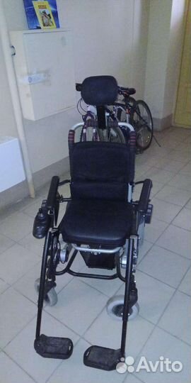 Инвалидная коляска с электроприводом бу