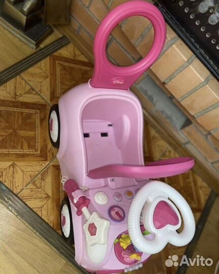 Машинка-каталка толокар Disney