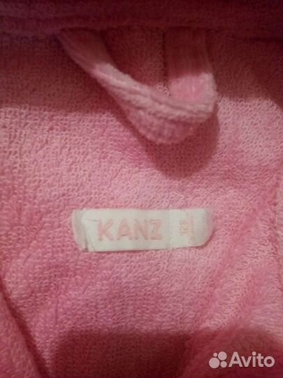 Детский махровый халат новый