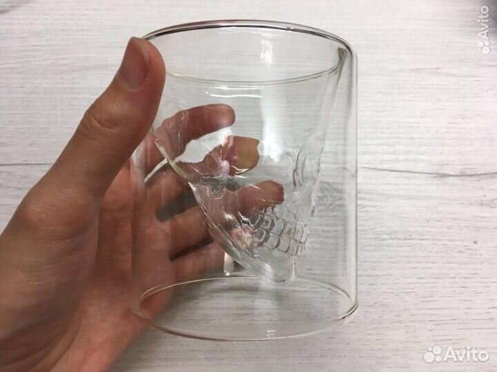 Стакан в форме черепа 200 мл