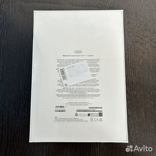 Apple iPad 10,2“ (2021) Wi-Fi + Cellular 256 гб