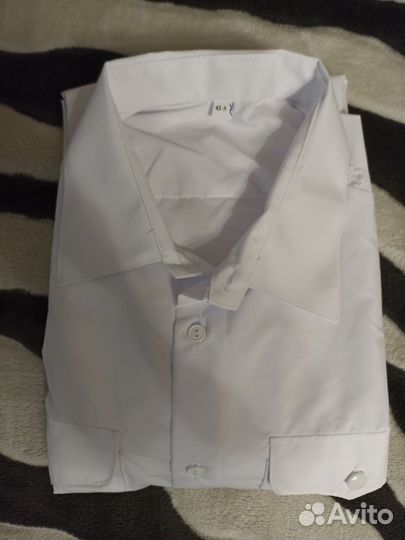 Рубашка форменная белая мужская