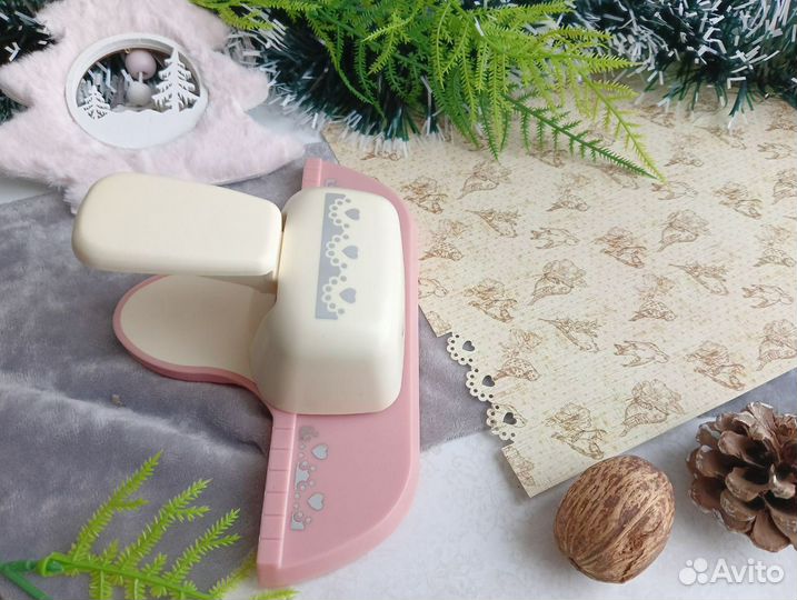 Фигурный дырокол сердечки