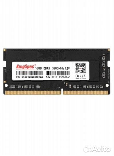 Sodimm kingspec ddr4 16gb 3200mhz