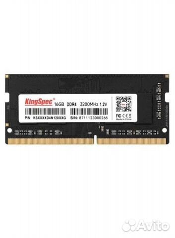 Sodimm kingspec ddr4 16gb 3200mhz