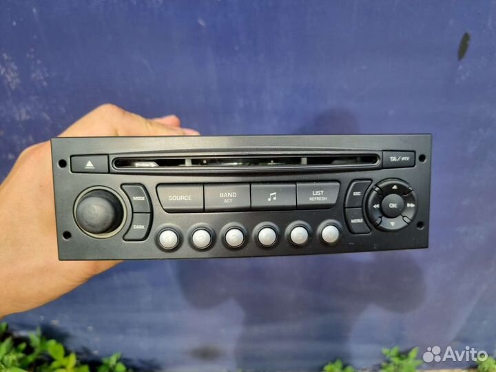 Магнитола citroen / peugeot