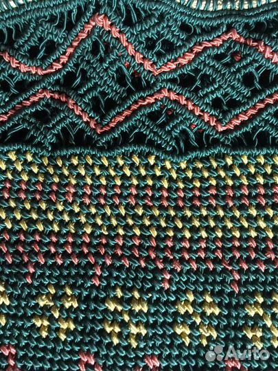 Плетеная сумка макраме