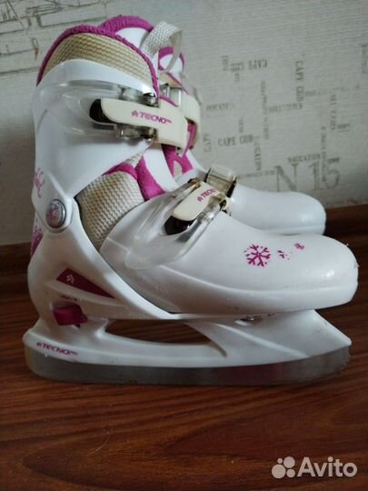 Коньки tecnopro для девочки