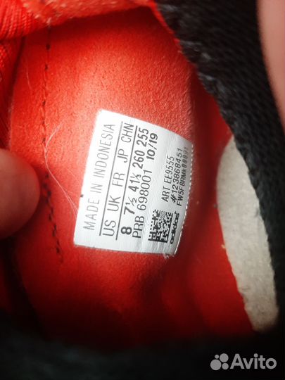 Футбольные бутсы adidas predator 40 размер