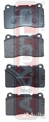 Колодки тормозные дисковые перед akdc0150 akyoto