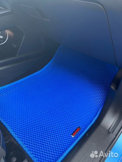 Ева коврики eva с бортами в автомобиль