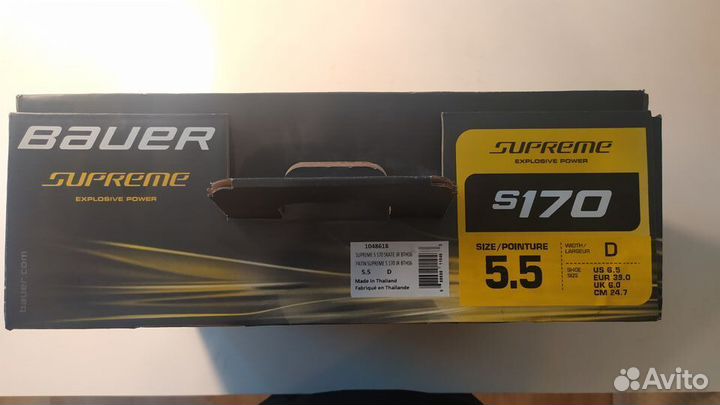 Коньки Bauer Supreme S170 patin