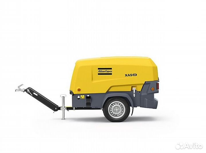 Дизельный компрессор Atlas Copco XAS 88 KD