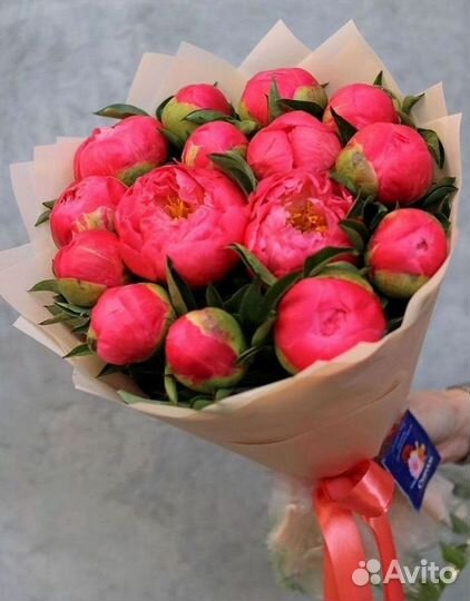 Пионы Цветы Доставка