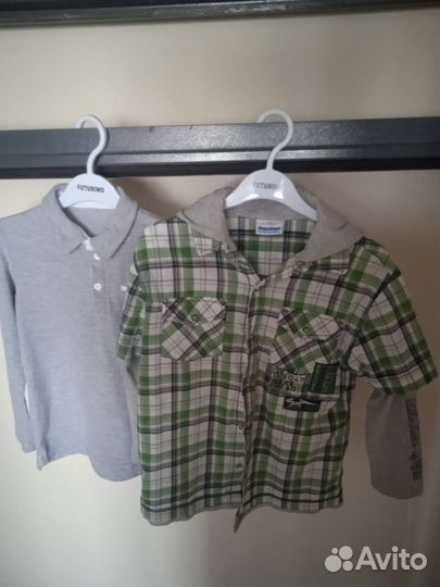 Рубашки для мальчика 122