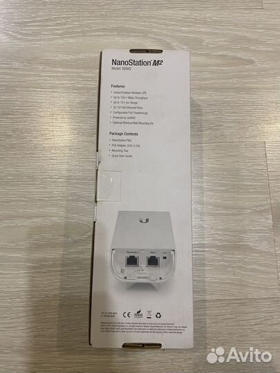 Точка доступа Ubiquiti NanoStation M2