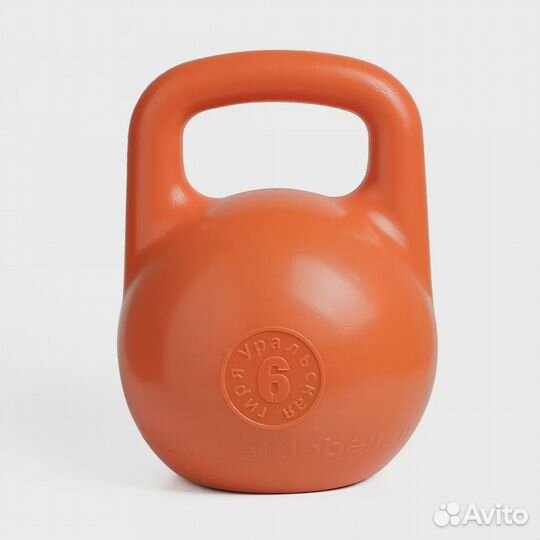 Пластиковая 6 кг гиря