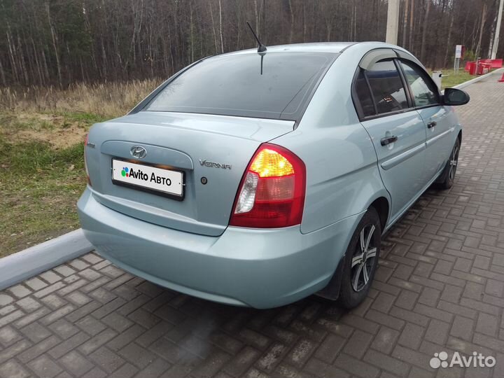 Hyundai Verna 1.4 МТ, 2007, 165 000 км
