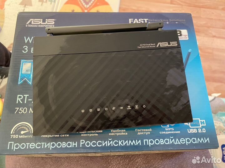 Роутер asus rt-ac750