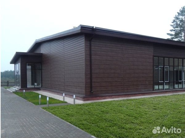 Металлосайдинг имитация бревна