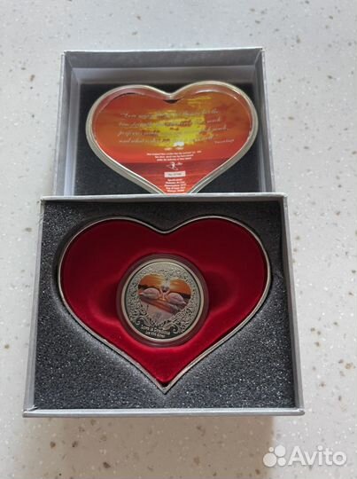 Монета серебро