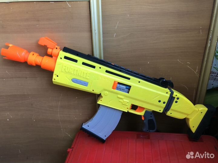 Ружье на батарейках fortnite