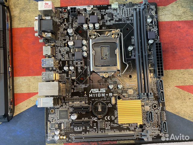 Материнская плата Asus H110M-R купить в Москве | Электроника | Авито