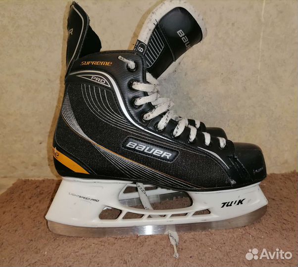 Хоккейные коньки bauer supreme lightspeed PRO