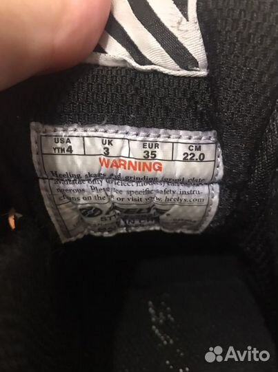 Кроссовки роликовые heelys