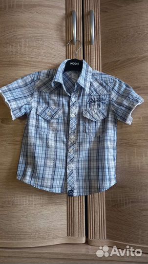 Рубашка, поло,брюки на 2 года