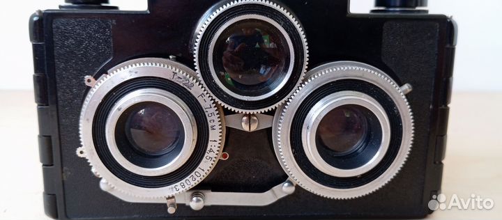 Плёночный фотоаппарат Спутник стерео ломо