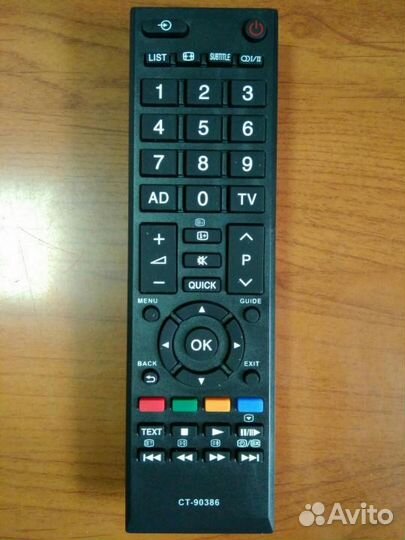 Пульт Toshiba CT-90386 для телевизора