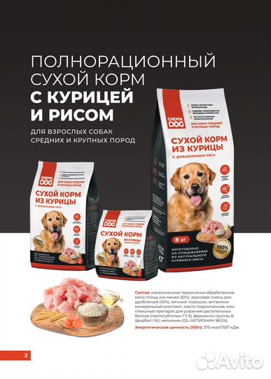 Сухой корм для собак