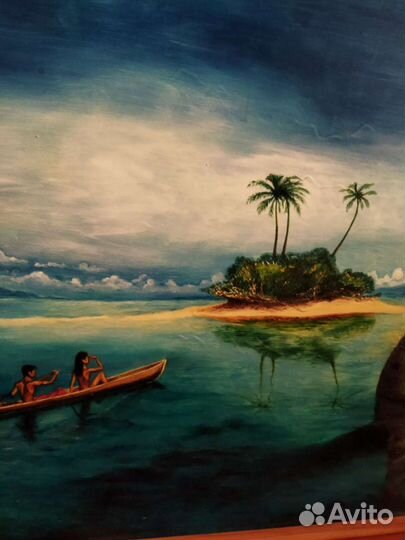 Картина маслом московского художника