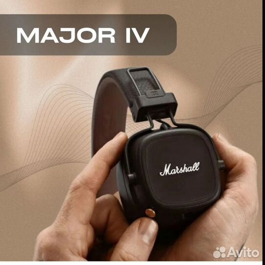 Беспроводные наушники Marshall Major IV