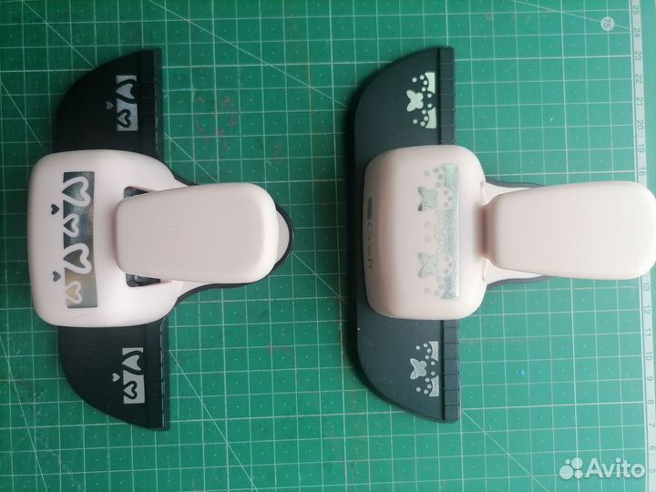 Фигурные дыроколы края сердце и бабочка