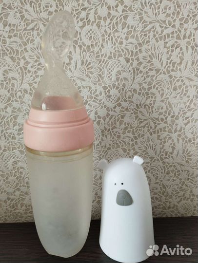 Бутылочка ложка