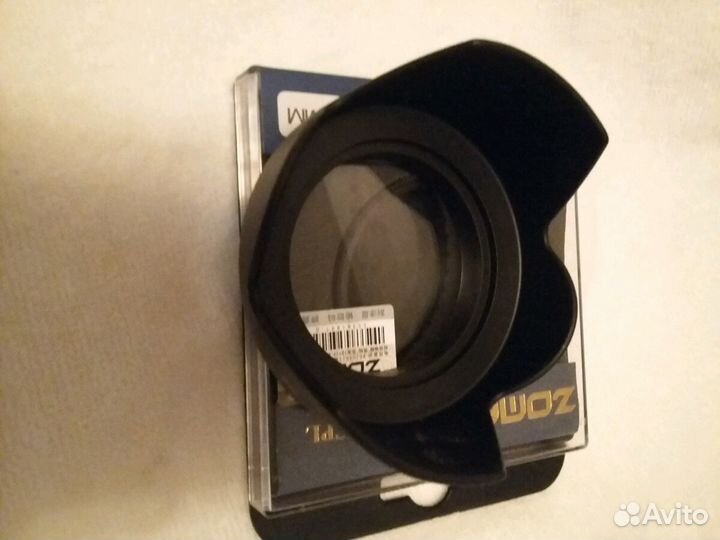 Поляризационный фильтр, бленда, уровеь под вспышку