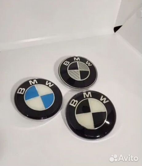 Эмблема BMW на капот/багажник 82 мм