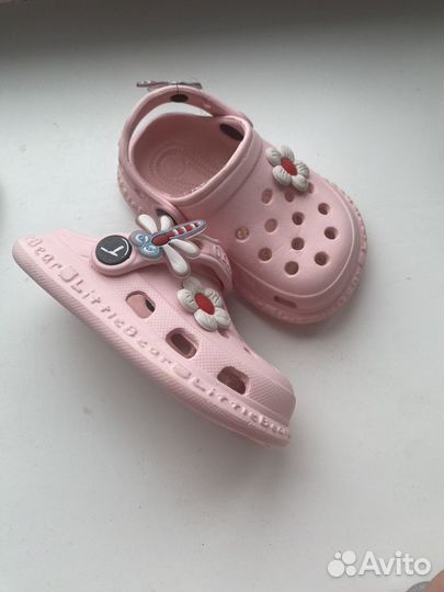 Сланцы crocs детские 20