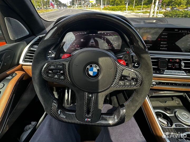 Руль карбон с анатомией BMW G серии