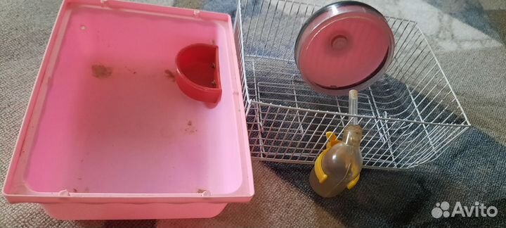 Клетка для грызунов пластиковая